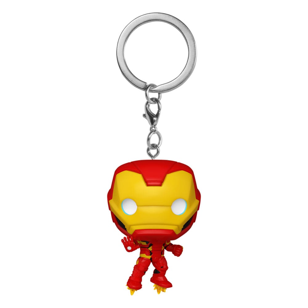 Marvel Pop! Vinile Portachiavis 4 Cm New Classics - Iron Man  Funko