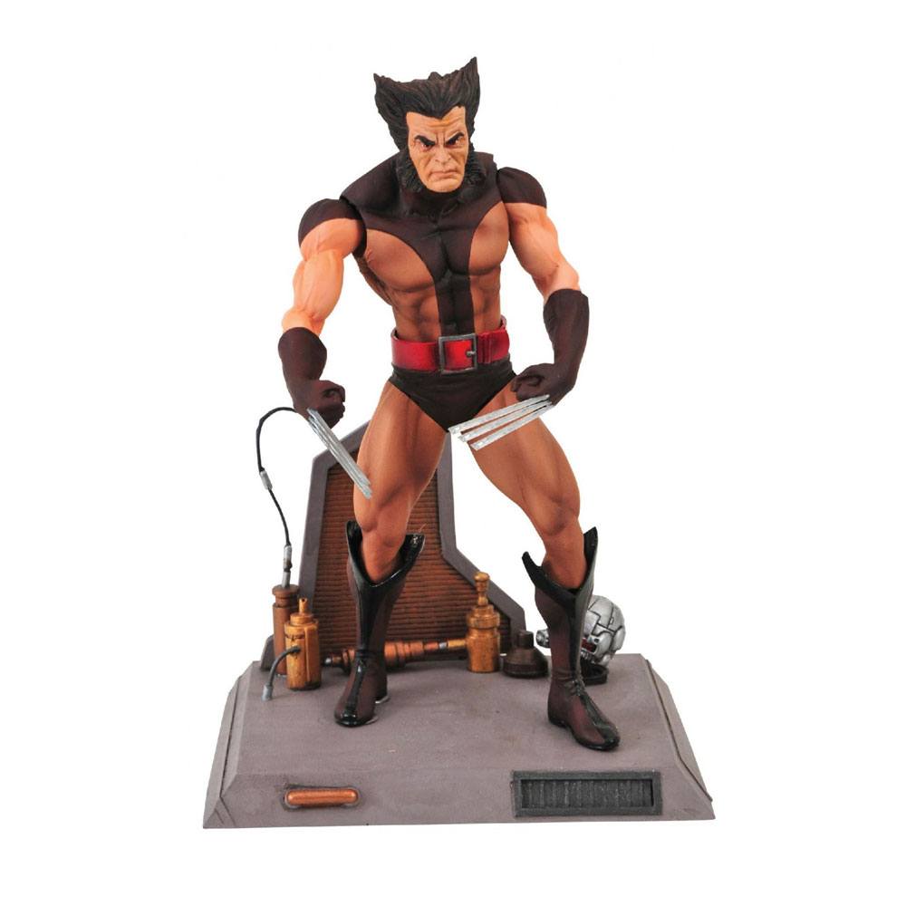 Marvel Select Action Figura Unmasked Brown Costume Wolverine 18 Cm Diamond Select