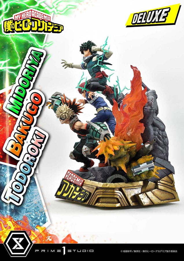 MHA MIDORIYA BAKUGOTO DOROKI DLX BONUS STATUA PRIME 1 STUDIO