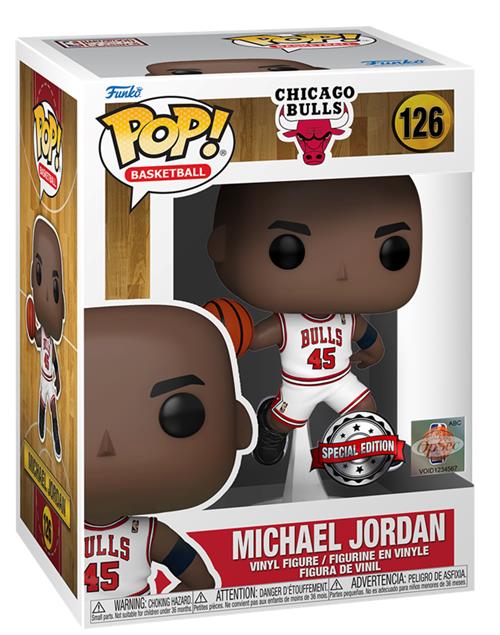 Michael Jordan Nba Pop Funko Vinile Figura 126 (1995 Playoff) Excl 9cm