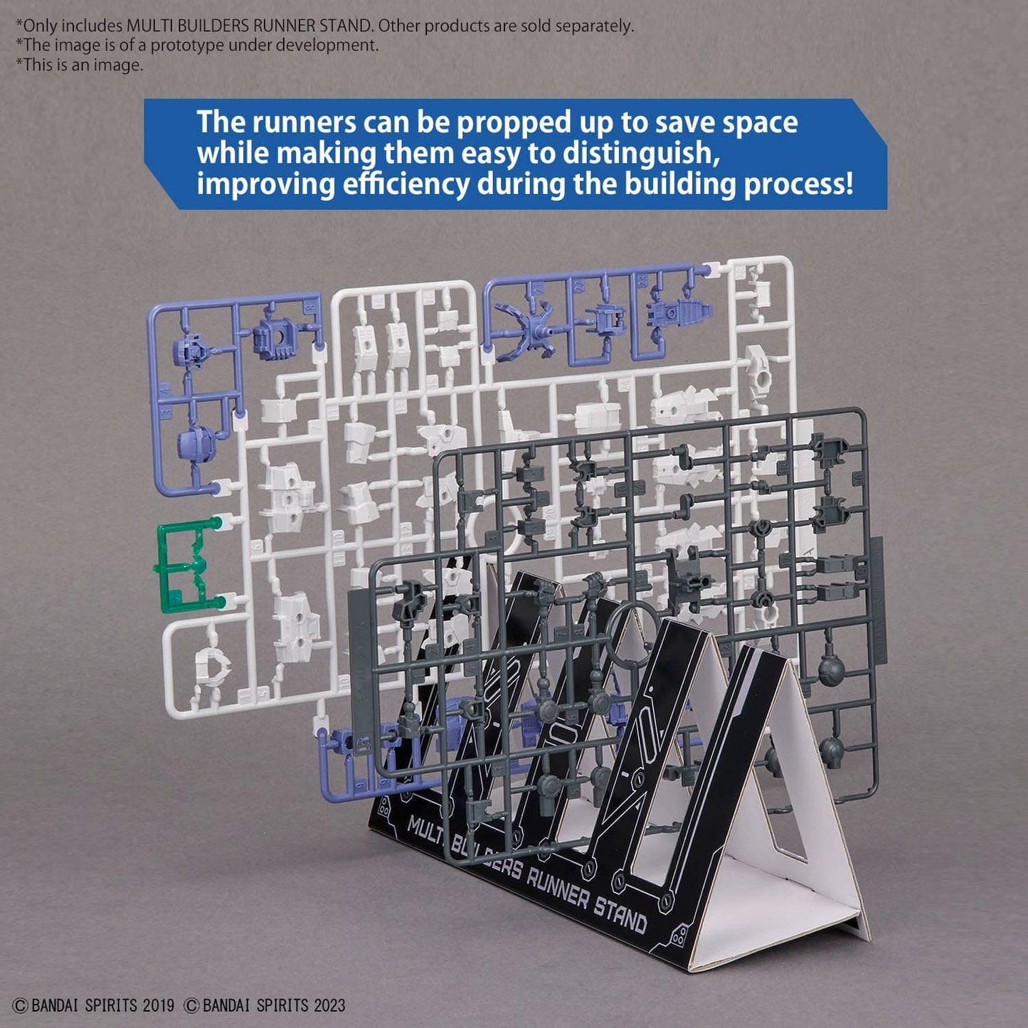 MULTI BUILDERS RUNNER STAND MODEL KIT BANDAI MODEL KIT