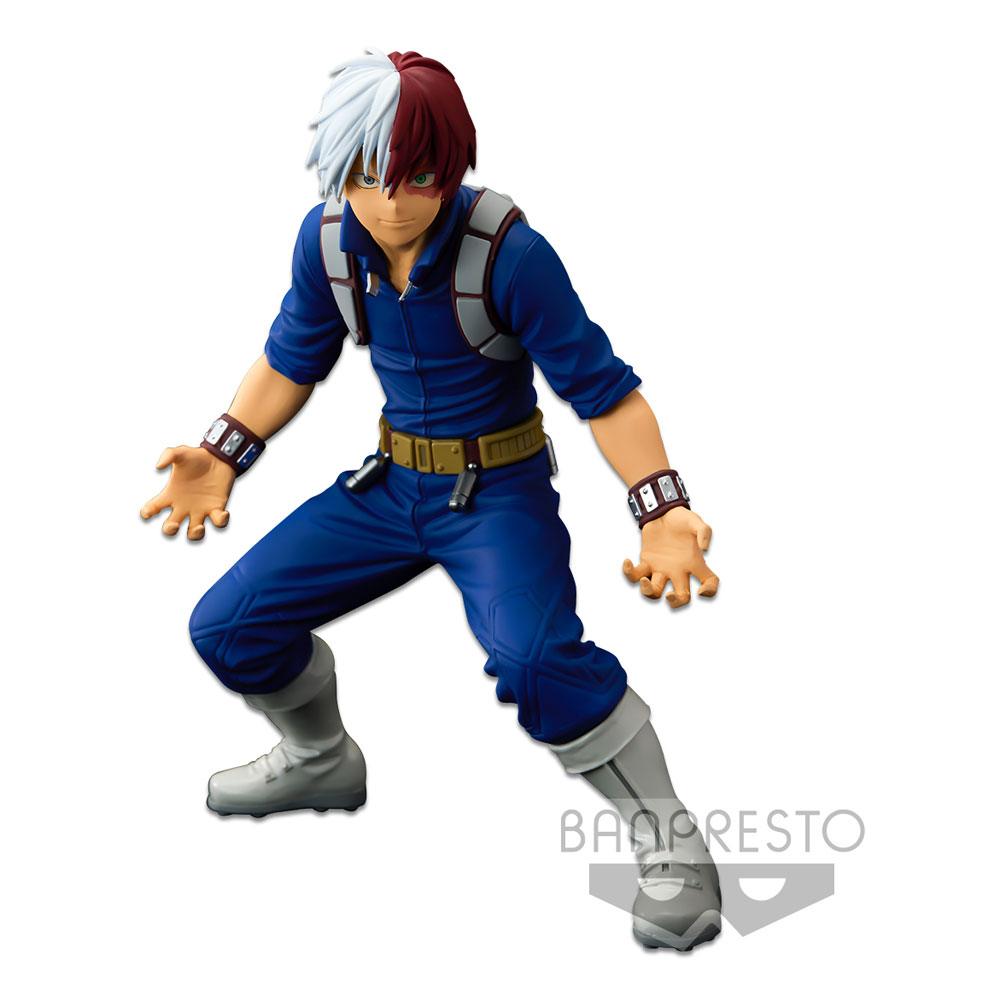 My Hero Academia Colosseum Modeling Academy Super Master Stars Piece Statua Shoto Todoroki 21 Cm Banpresto