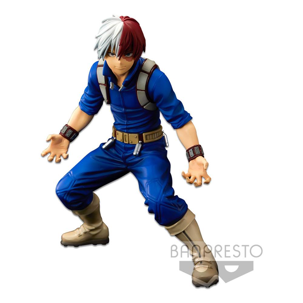 My Hero Academia Colosseum Modeling Academy Super Master Stars Piece Statua Shoto Todoroki 21 Cm Banpresto