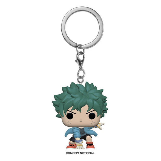 My Hero Academia Pocket Pop! Vinile Portachiavis 4 Cm Deku W/ Guanti Funko