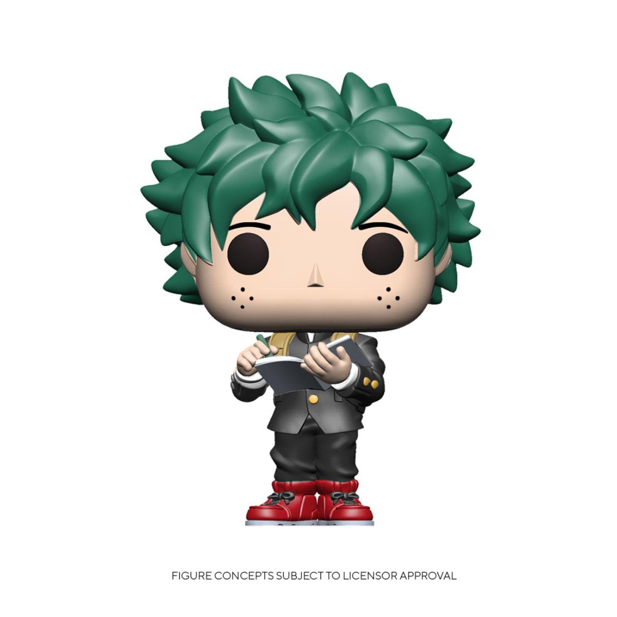 My Hero Academia Pop! Animation Vinile Figura Deku (middle School Uniforme) 9 Cm Funko