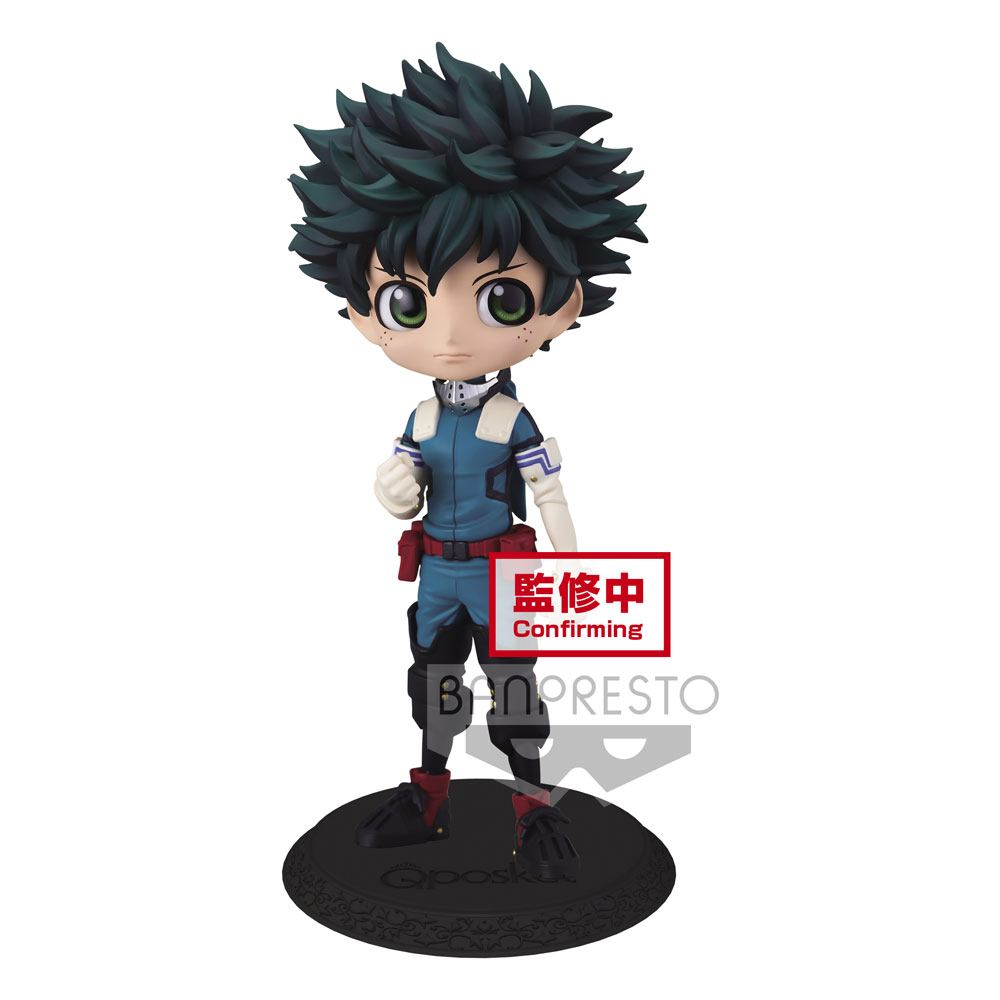 My Hero Academia Q Posket Mini Figura Izuku Midoriya Ver. A 14 Cm Banpresto