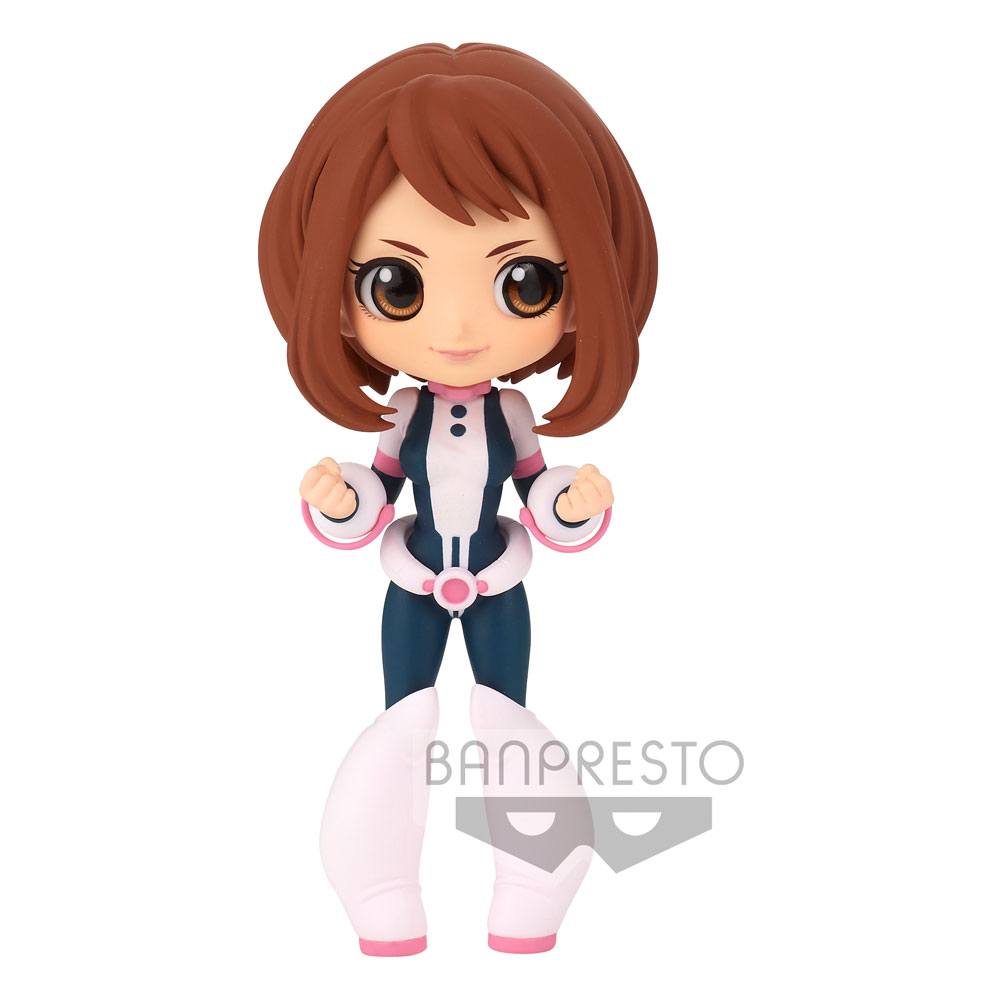 My Hero Academia Q Posket Mini Figura Ochaco Uraraka Ver. A 14 Cm Banpresto