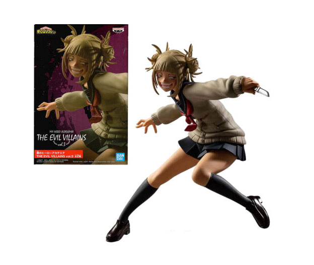 My Hero Academia The Evil Villains Pvc Statua Himiko Toga 13 Cm Banpresto