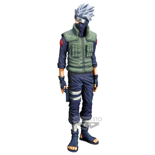 Naruto Shippuden Hatake Kakashi Grandista Figura 29cm Banpresto