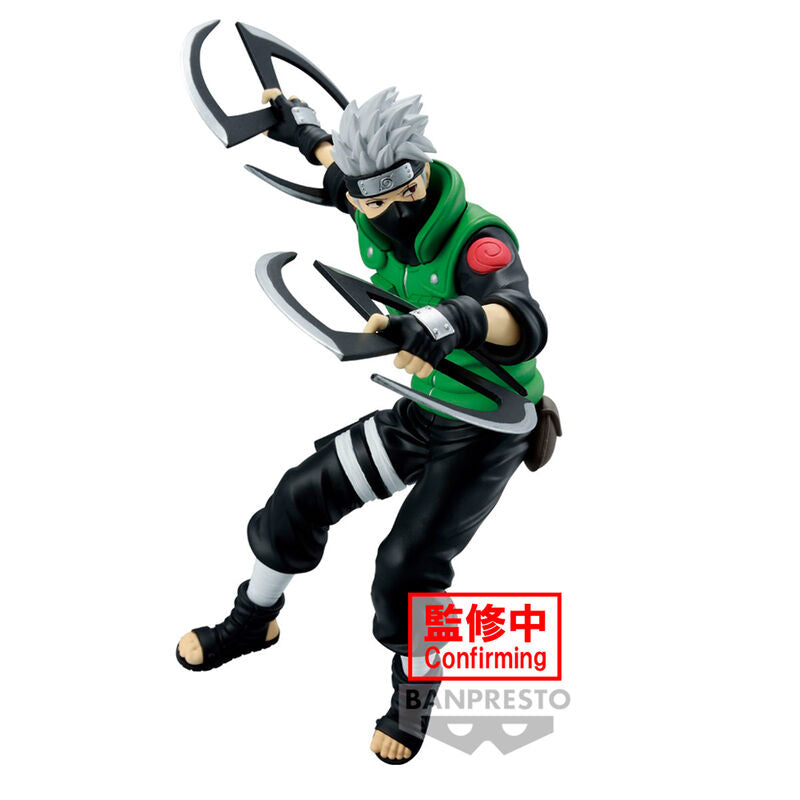 Naruto Shippuden Narutop99 Kakashi Hatake Figura 13cm Banpresto