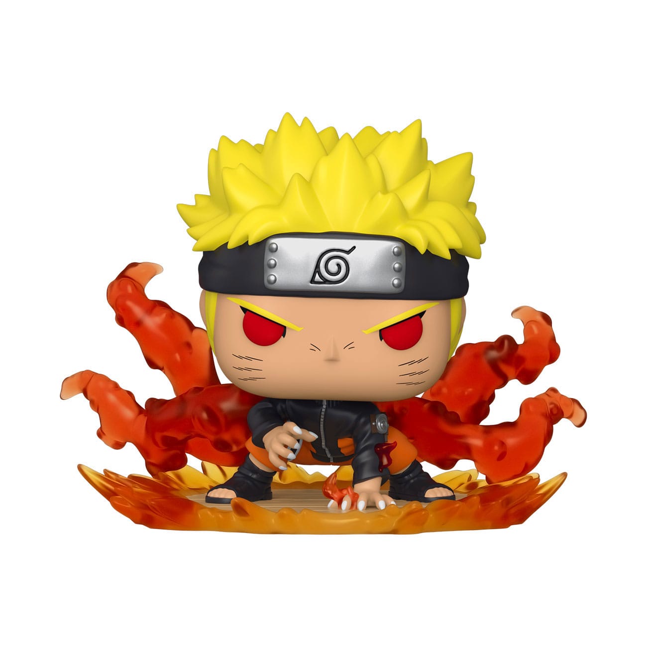 Naruto Shippuden Pop! Deluxe Vinile Figura Naruto Uzumaki As Nine Tails Special Edition 9 Cm Funko