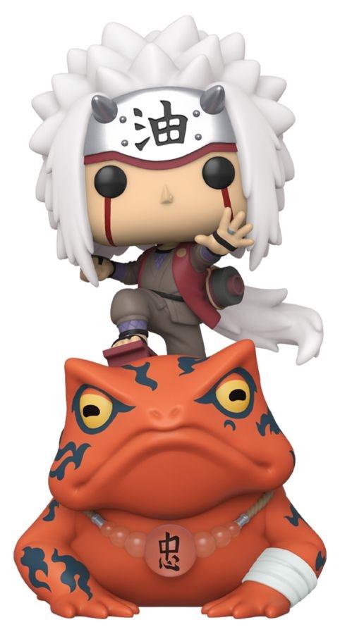 Naruto Shippuden Pop! Rides Jiraiya su Rana 21 Cm Esclusiva Funko