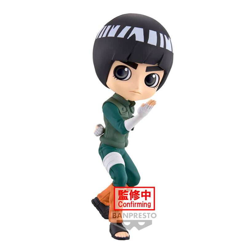 Naruto Shippuden Rock Lee Q Posket Figura 14cm Banpresto