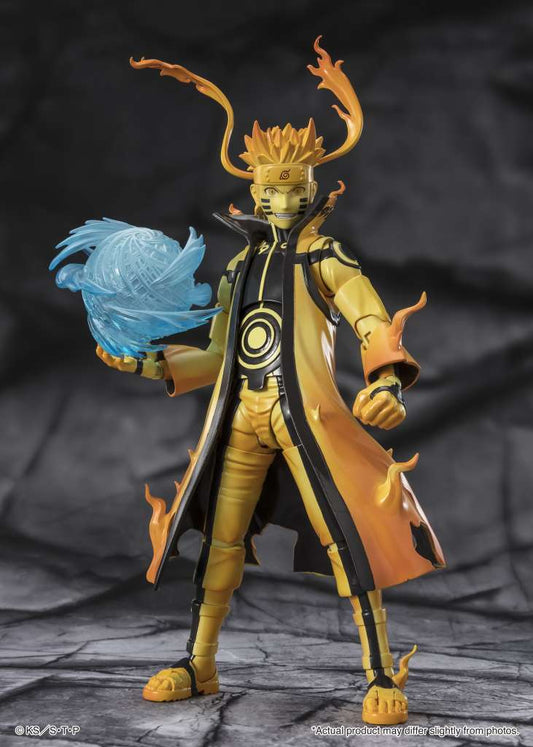 Naruto Shippuden S.H. Figuarts Action Figura Naruto Courageous Strength Bandai