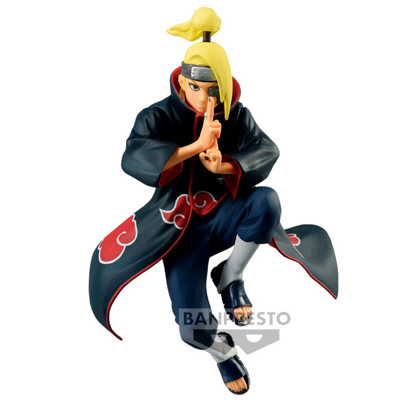 Naruto Shippuden Vibration Star Deidara Figura 13cm Banpresto