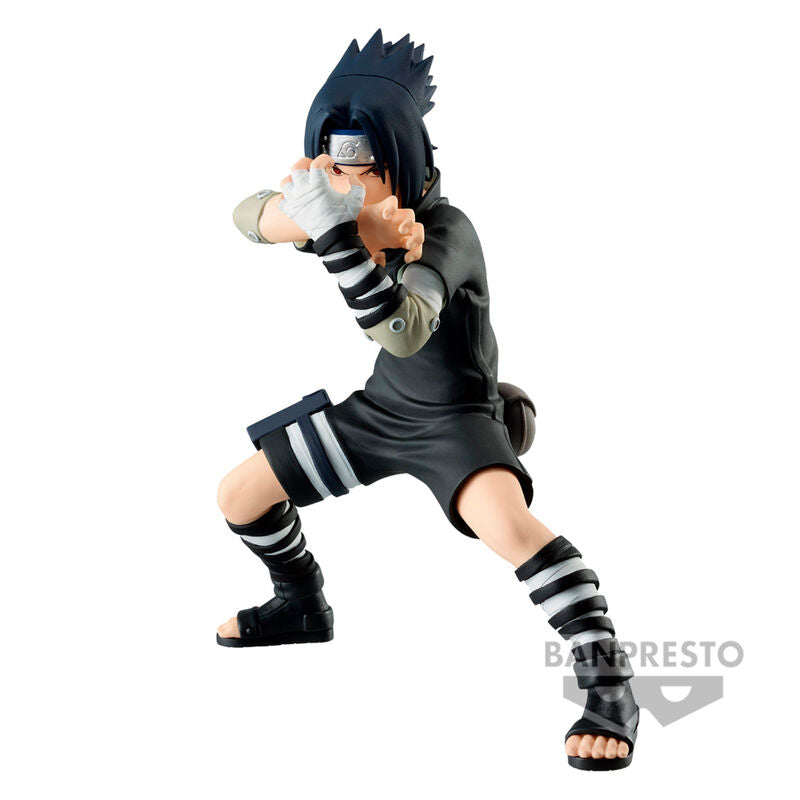 Naruto Shippuden Vibration Star Sasuke Uchiha Iii Figura 14cm Banpresto