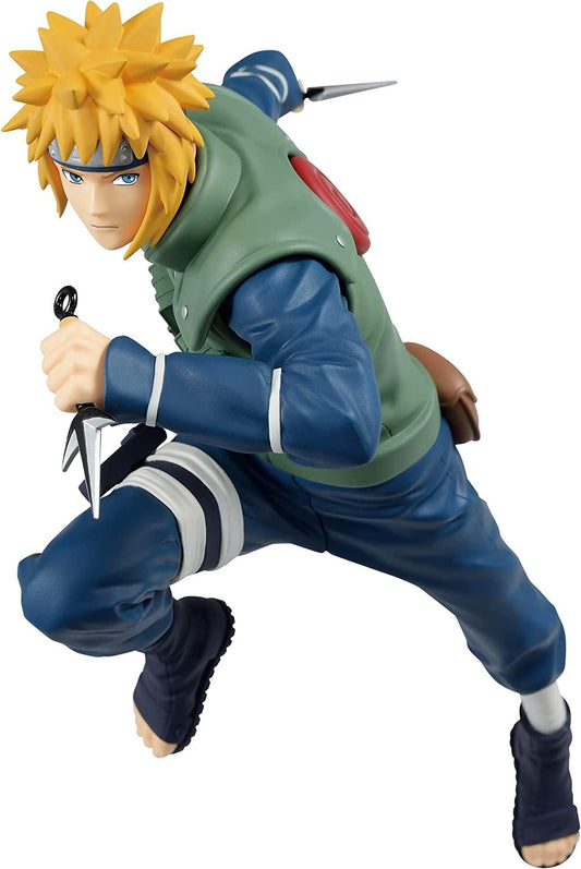 Naruto Shippuden Vibration Stars Pvc Statua Namikaze Minato 18 Cm Banpresto