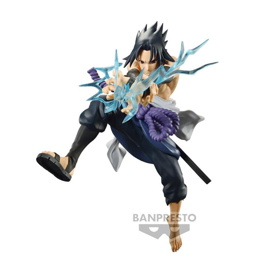 Naruto Shippuden Vibration Stars Pvc Statua Sasuke Uchiha 16 Cm Banpresto