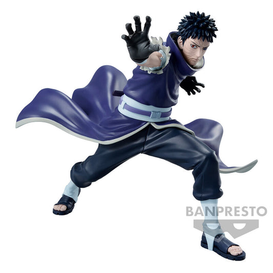 Naruto Shippuden Vibration Stars Sasuke Obito Ii Figura 14cm Banpresto