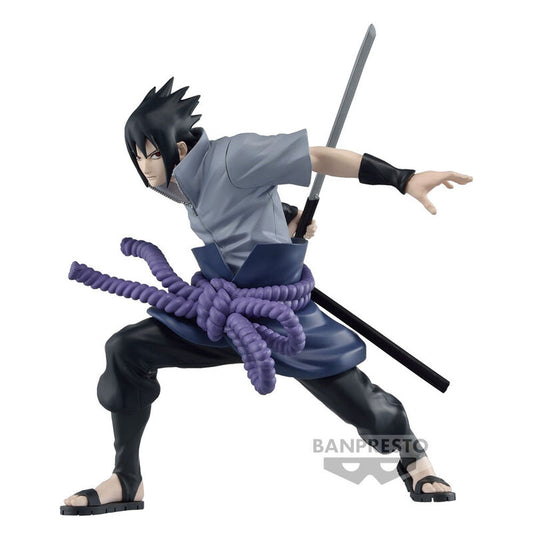 Naruto Shippuden Vibration Stars Sasuke Uchiha Iii Figura 13cm Banpresto