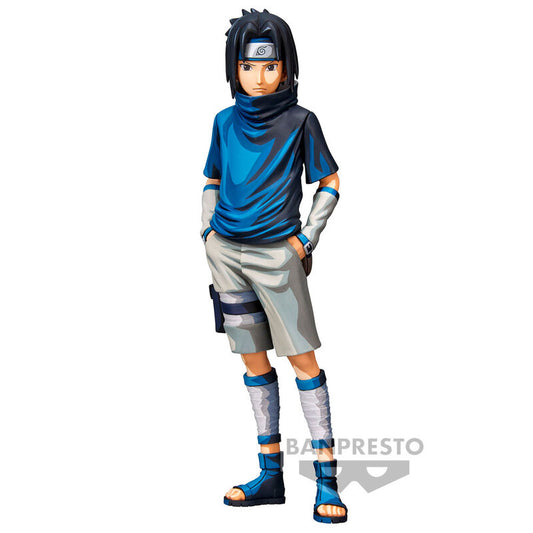 Naruto Uchiha Sasuke Manga Dimensions Figura 24cm Banpresto