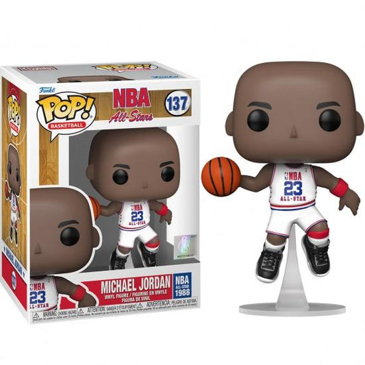 NBA Pop! Basketball Figure in Vinile Michael Jordan NBA All Stars 1988 9 cm Funko