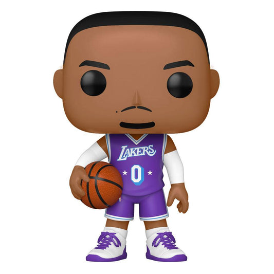 Nba Washington Wizards Pop! Basketball Vinile Figura Russell Westbrook (city Edition 2021) 9 Cm Funko