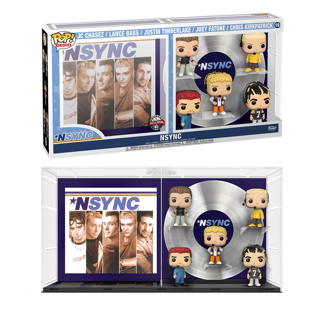 Nsync Pop! Albums Vinile Figura 5-pack Nsync 9 Cm Funko