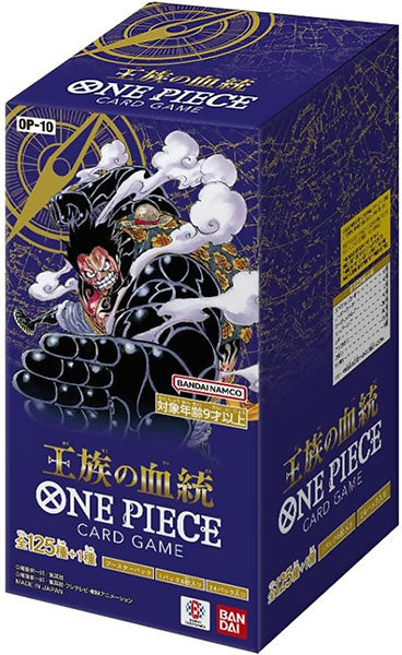 One Piece Carte Gioco Royal Blood Op-10 Jap Box 24 Buste Anime One Piece - Carte Da Gioco/collezione