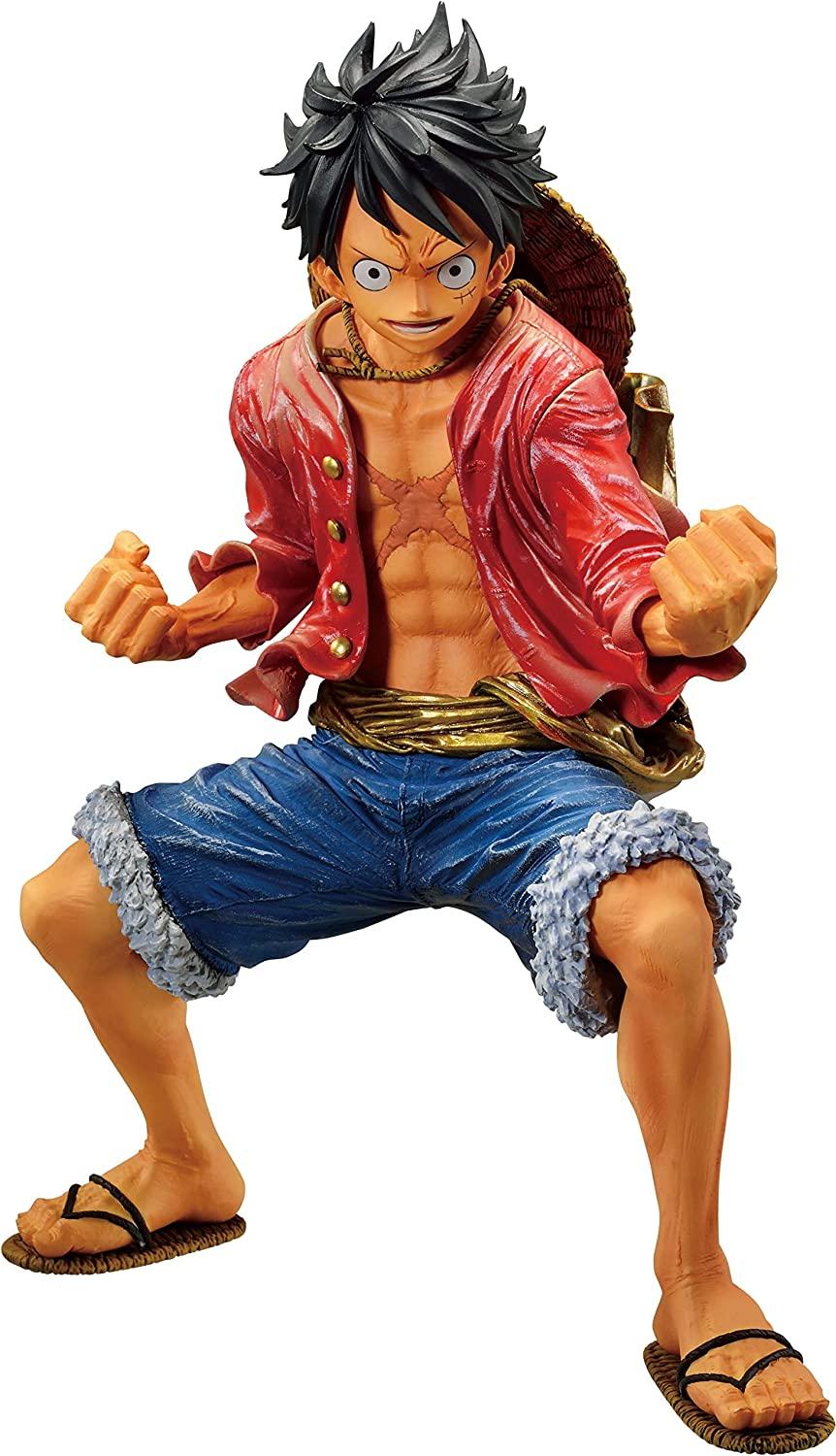 One Piece Cronaca Re dell'Artista Figura Monkey D. Luffy 18cm Banpresto