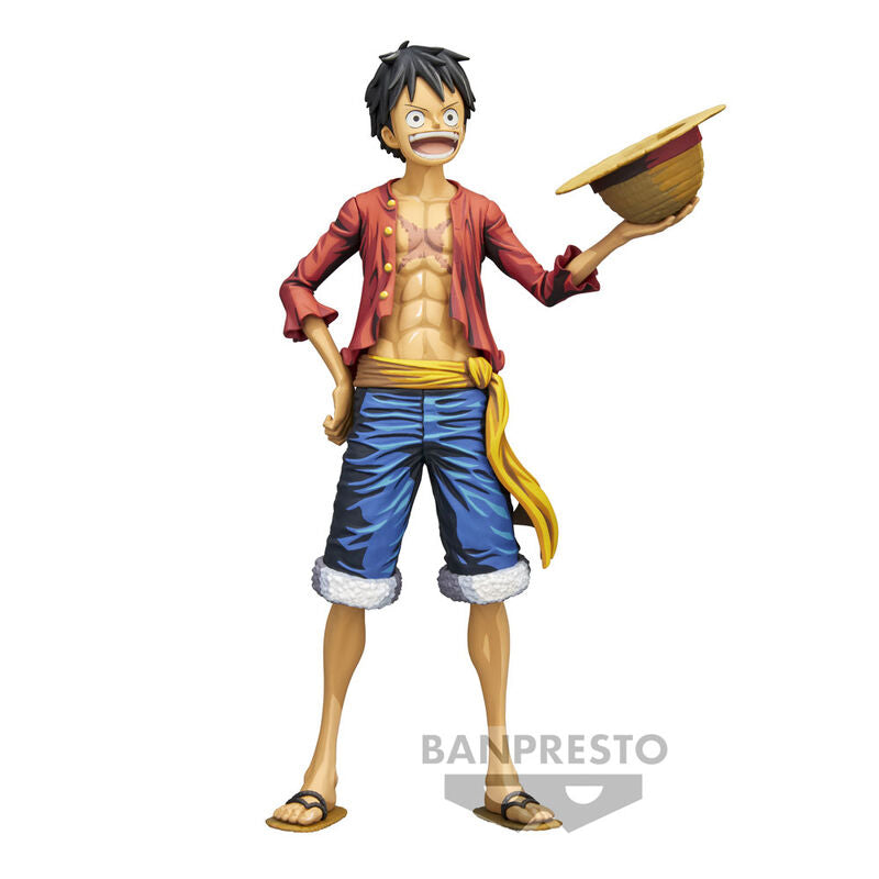 One Piece Figura D. Luffy Monkey Grandista Nero 28 cm Banpresto