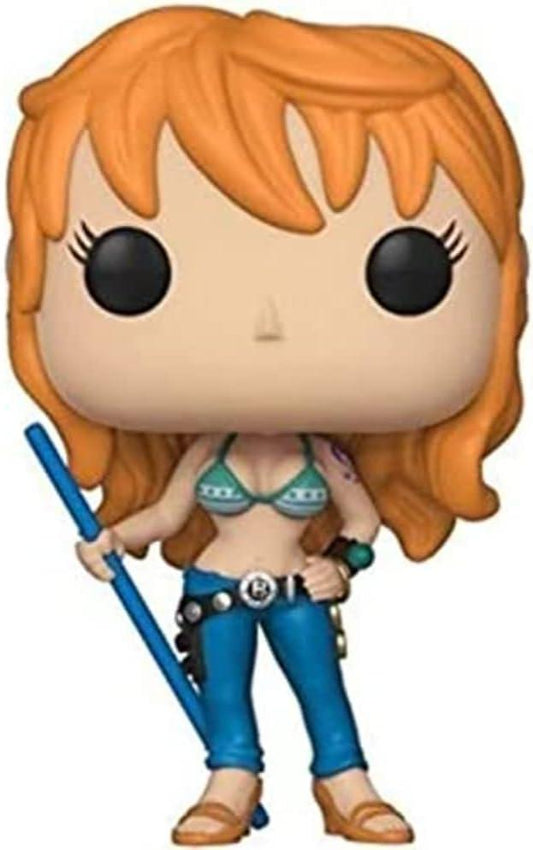 One Piece Funko POP Animazione Vinile Figura Nami 9 cm Scatola Rovinata