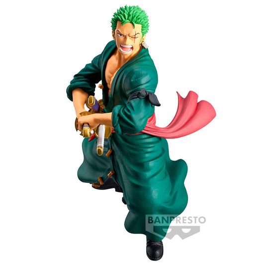 One Piece Grandista Action Figure Pvc Roronoa Zoro 22 Cm Banpresto