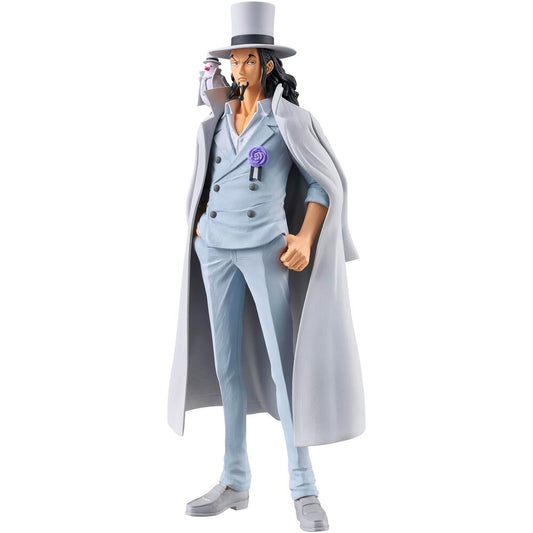 One Piece Grandline Series Rob Lucci Figura 17cm Banpresto