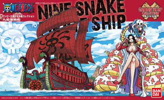 One Piece Model Kit Nave Pirata Serpente Nine Bandai