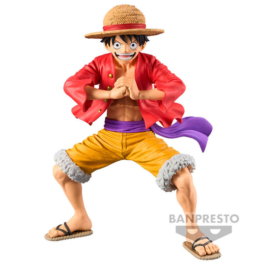 One Piece Monkey D Luffy Grandista Figura 21cm Banpresto