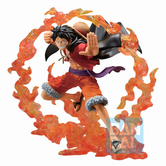 One Piece Ricordi del Duello Figura Monkey D Luffy Ichibansho 12cm Banpresto