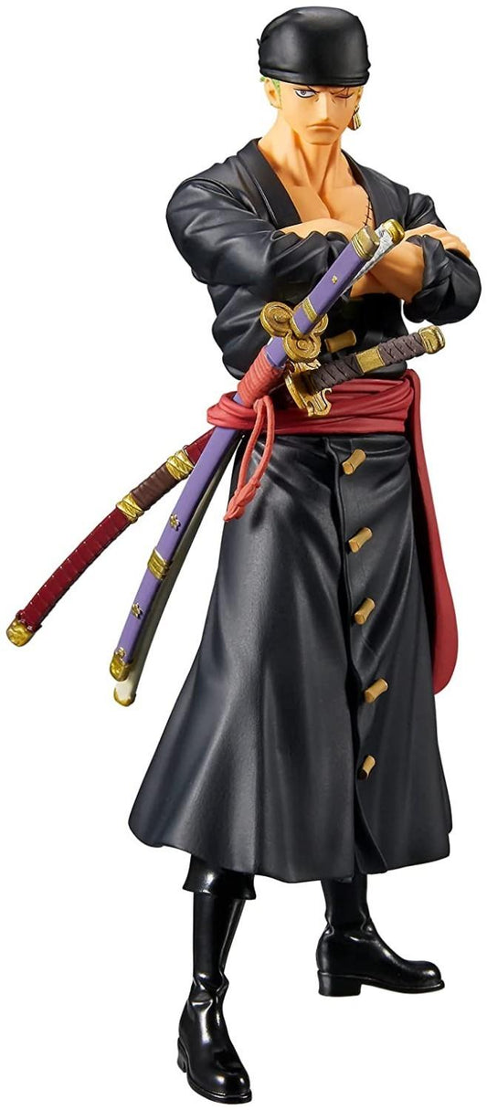 One Piece Serie Grandline Vol.5 Figura Roronoa Zoro 17cm Banpresto