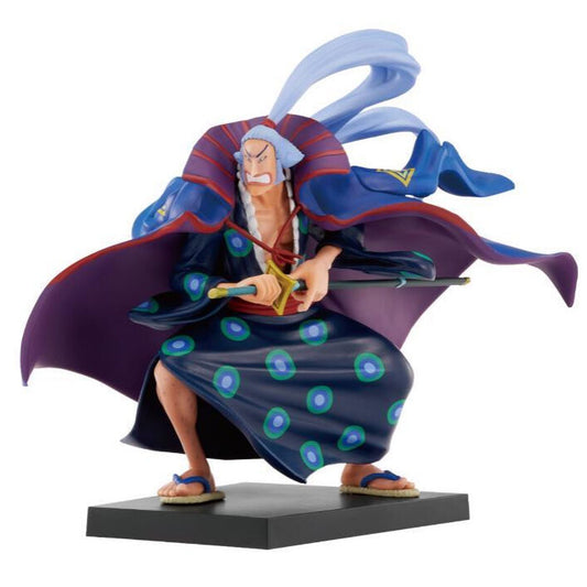 One Piece The Nine Red Scabbards Is Here Denjiro Ichibansho Figura 13cm Banpresto