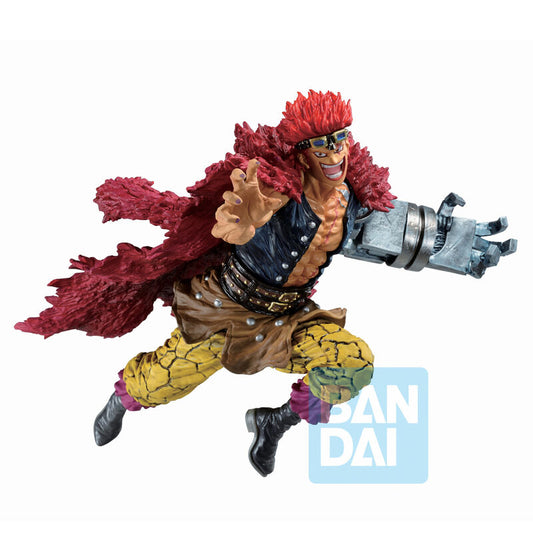 One Piece Wano Country Terzo Atto Figura Eustass Kid Ichibansho 17cm Banpresto