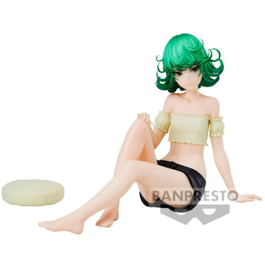 One Punch Man Relax Time Terrible Tornado Figura 10cm Banpresto