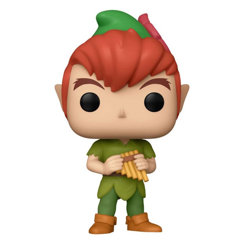 Peter Pan 70th Funko POP Disney Vinile Figura Peter con Flauto 9 cm