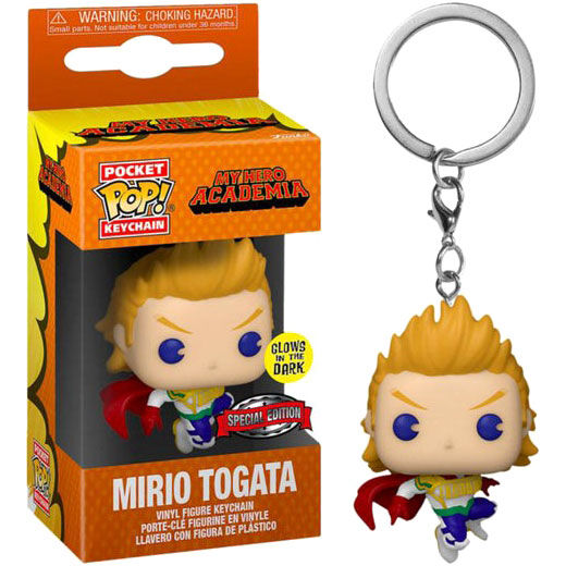 Pocket Pop Portachiavi My Hero Academia Mirio Togata Esclusiva Funko