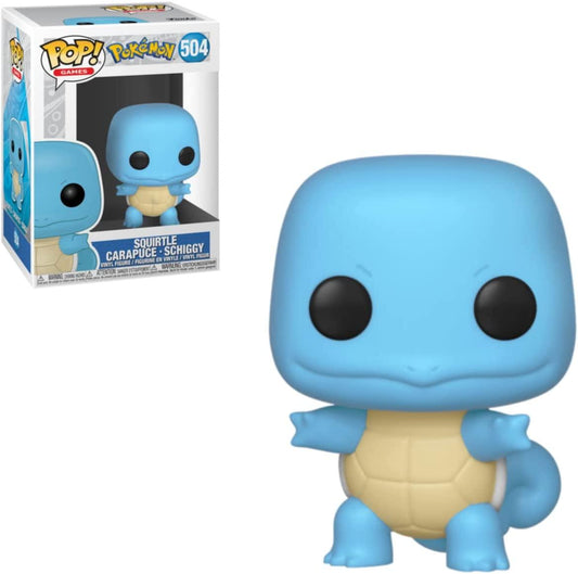 Pokemon Pop - Games Vinile Figura Squirtle 9 Cm Funko