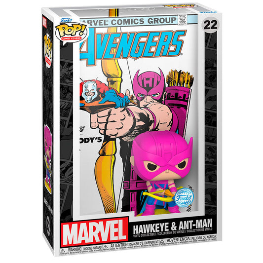 Pop Figura Comic Cover Marvel Avengers Hawkeye & Ant-man Esclusiva Funko