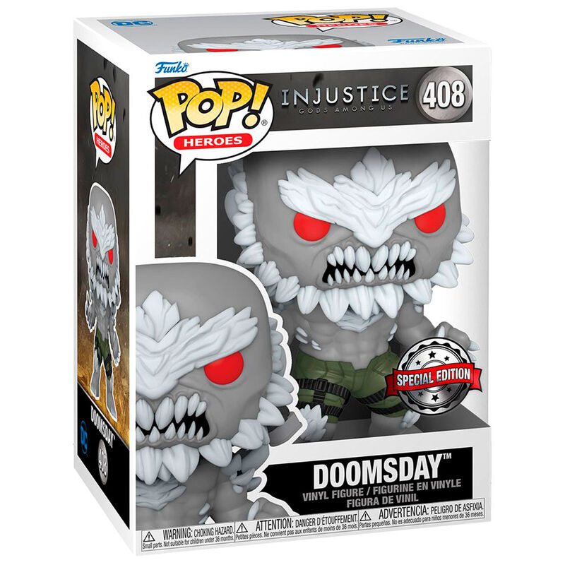 Pop Figura Dc Comics Doomsday Esclusiva Funko