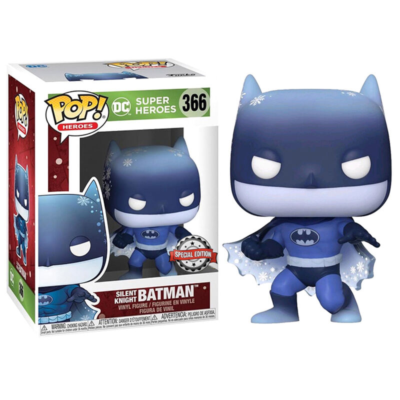 Pop Figura Dc Holiday Silent Knight Batman Funko