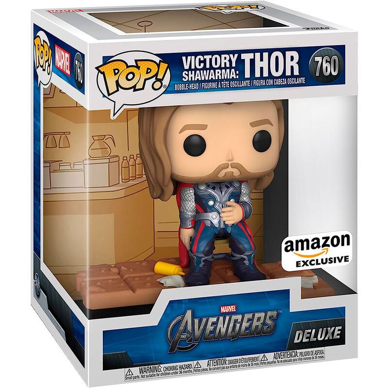 Pop Figura Deluxe Marvel Avengers Thor Esclusiva Funko