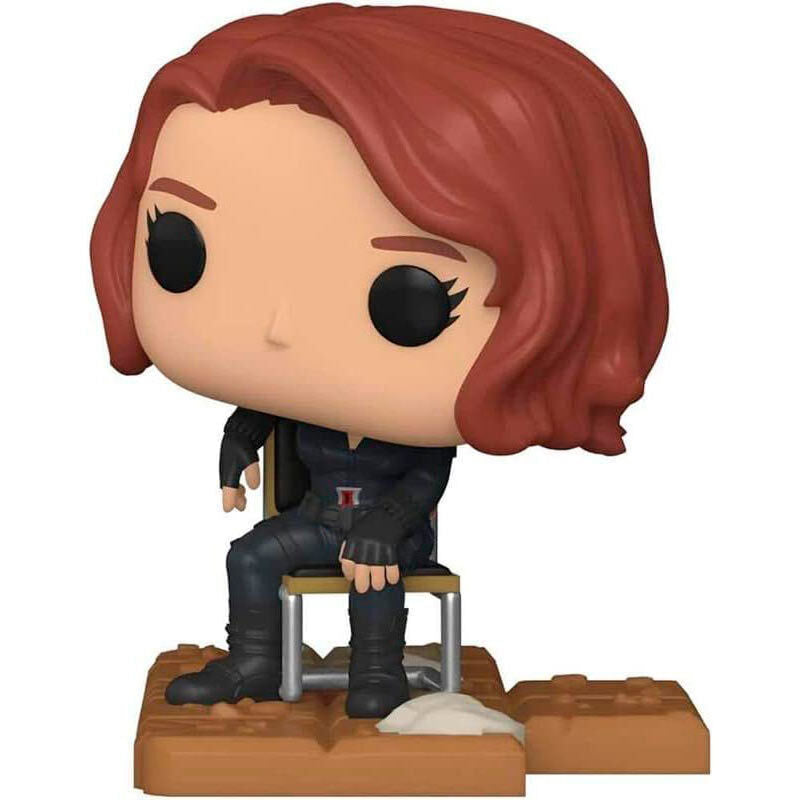 Pop Figura Deluxe Marvel Los Vengadores Avengers Black Widow Esclusiva Funko