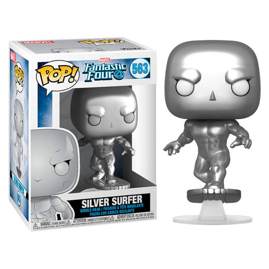 Pop Figura Marvel Fantastic Four Silver Surfer Funko